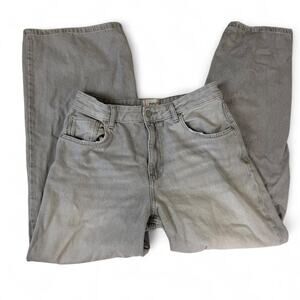 Bdg light gray high waisted baggy